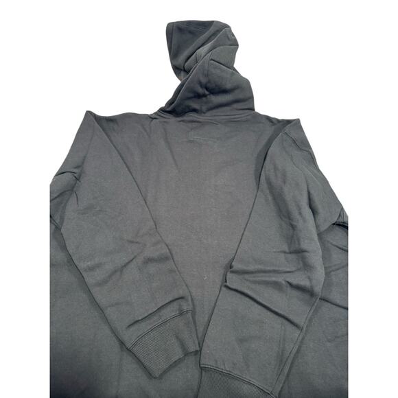 Dixxon Flannel Full Zip Hoodie Jacket Men’s XXL Black Ground Up Customs Workwear - Picture 3 of 5